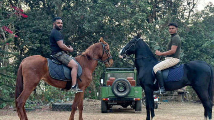 ঘোড়ায় চড়া