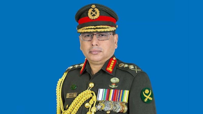 সেনাপ্রধান জেনারেল ওয়াকার-উজ-জামান