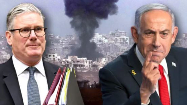 স্টারমার ও নেতানিয়াহু। কোলাজ ছবি: সংগৃহীত