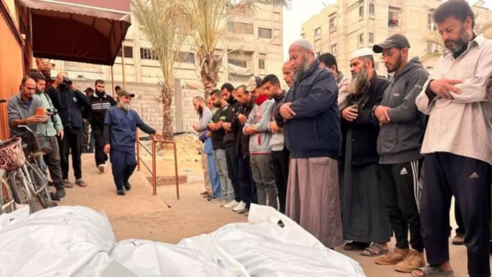 গাজায় গণহত্যা