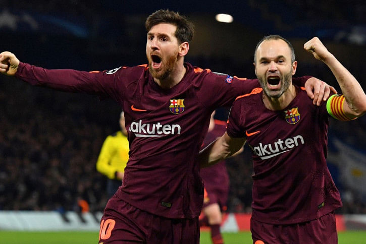 messi and iniesta messi and iniesta