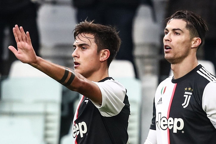 ronaldo and dybala ronaldo and dybala