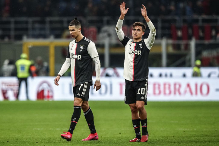 ronaldo and dybala ronaldo and dybala