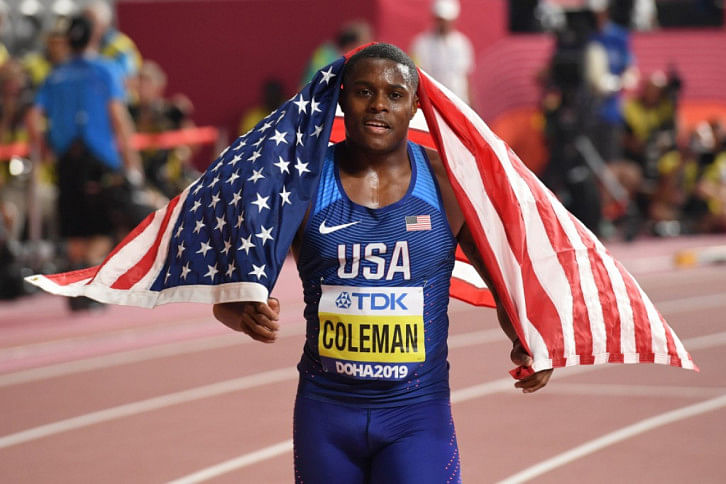 christian coleman christian coleman