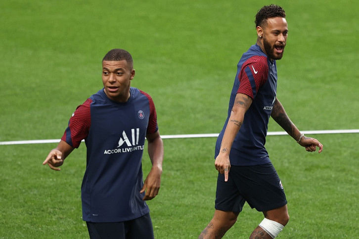 mbappe and neymar mbappe and neymar