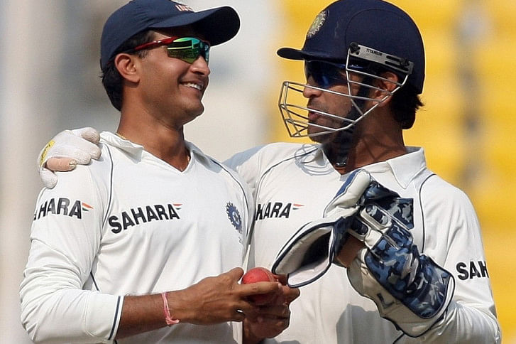 dhoni and sourav dhoni and sourav