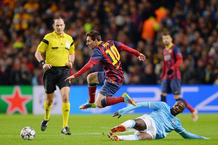 messi and toure yaya messi and toure yaya
