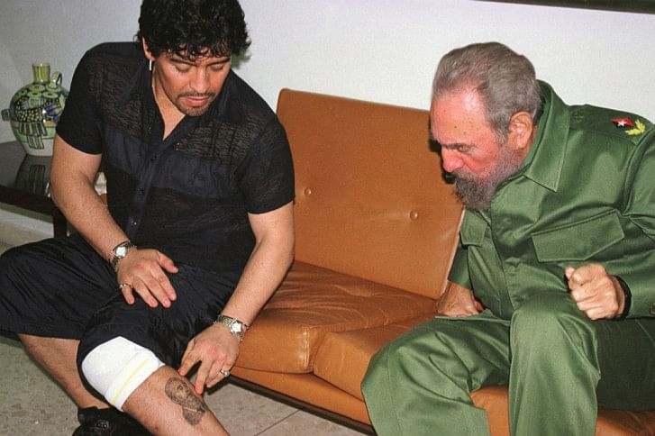 fidel castro and maradona fidel castro and maradona
