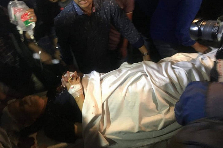 Zafar Iqbal stabbed Zafar Iqbal stabbed