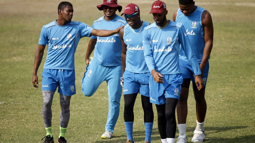 West Indies practice West Indies practice
