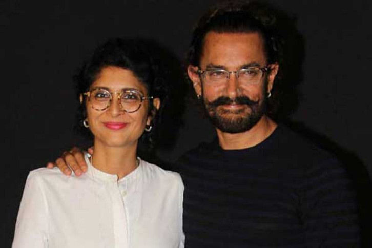 aamir khan with kiran rao aamir khan with kiran rao