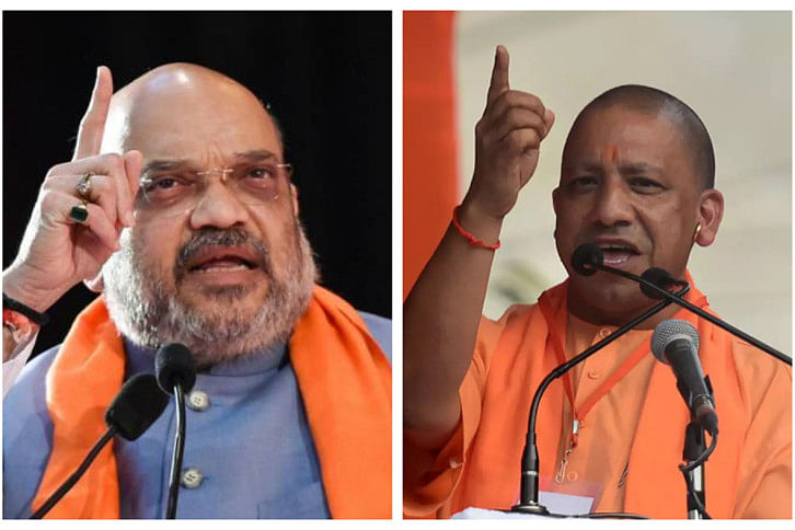 Amit Shah and Yogi Adityanatha Amit Shah and Yogi Adityanatha