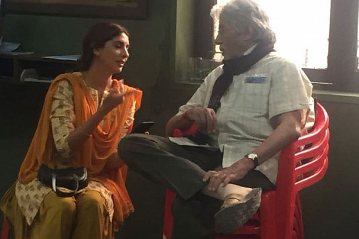 Amitabh and Nanda Amitabh and Nanda
