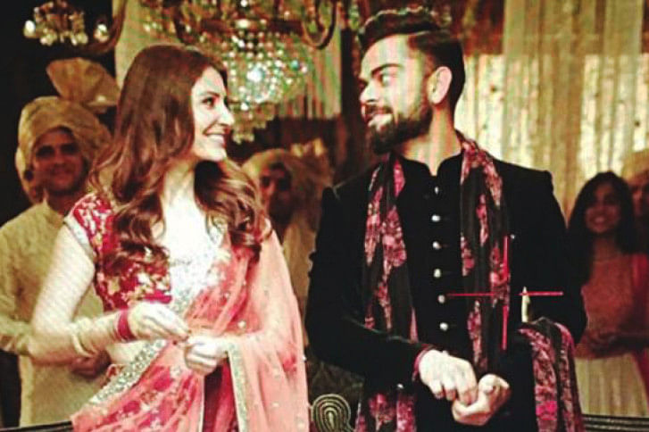 Anushka Sharma and Virat Kohli Anushka Sharma and Virat Kohli