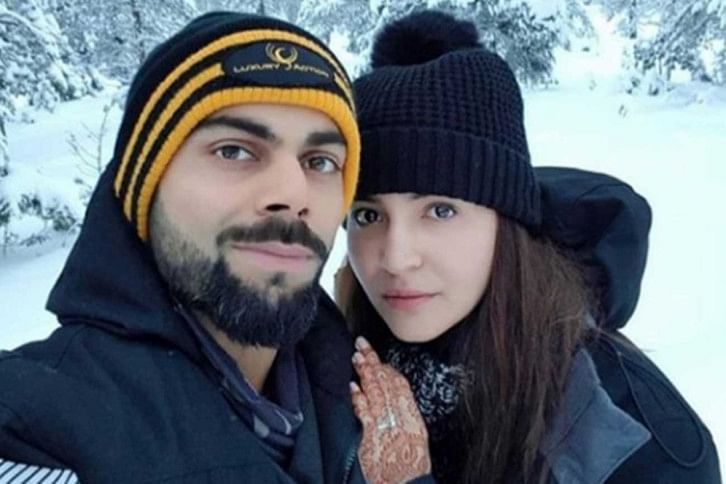 Anushka Sharma and Virat Kohli Anushka Sharma and Virat Kohli