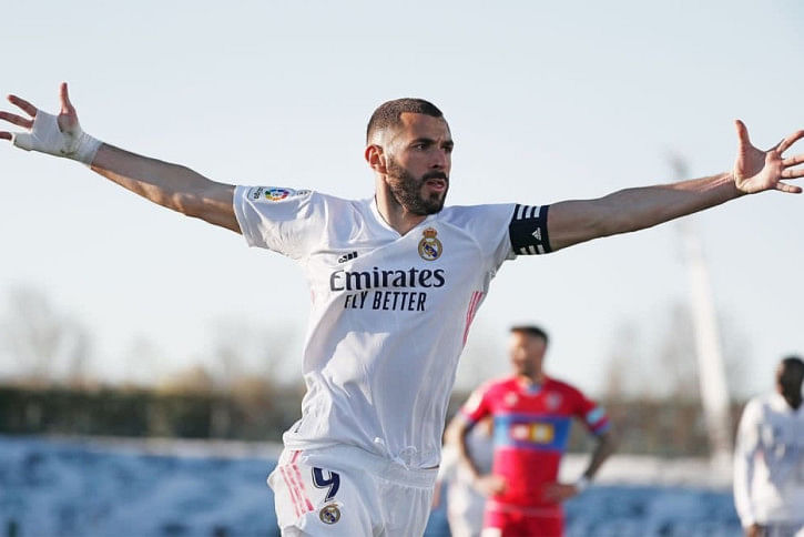 benzema double benzema double