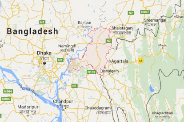 brahmanbaria map brahmanbaria map