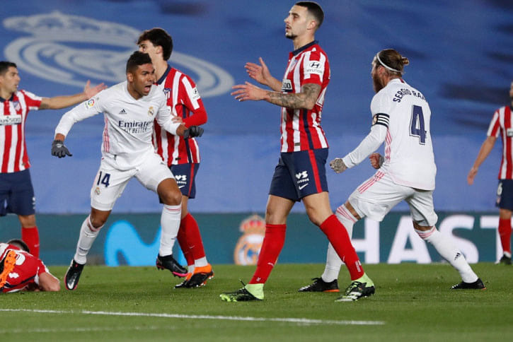 casemiro and ramos casemiro and ramos