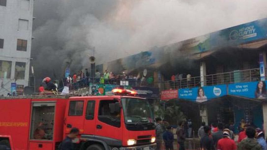 DCC Market fire DCC Market fire