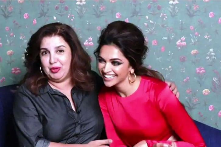 Deepika Padukone and Farah Khan Deepika Padukone and Farah Khan