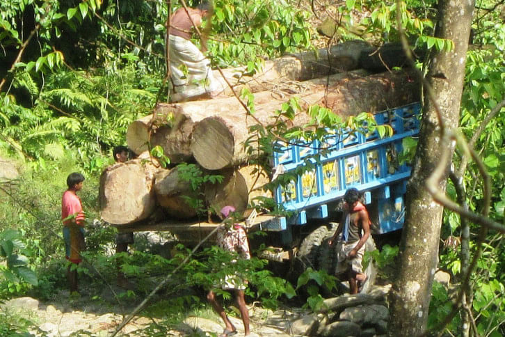 Deforestation in remote Bandarban.jpg Deforestation in remote Bandarban.jpg
