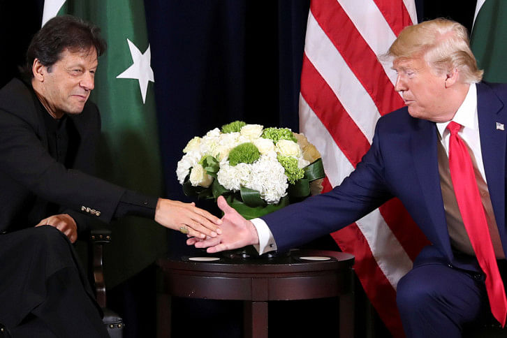 Donald Trump and Imran Khan Donald Trump and Imran Khan