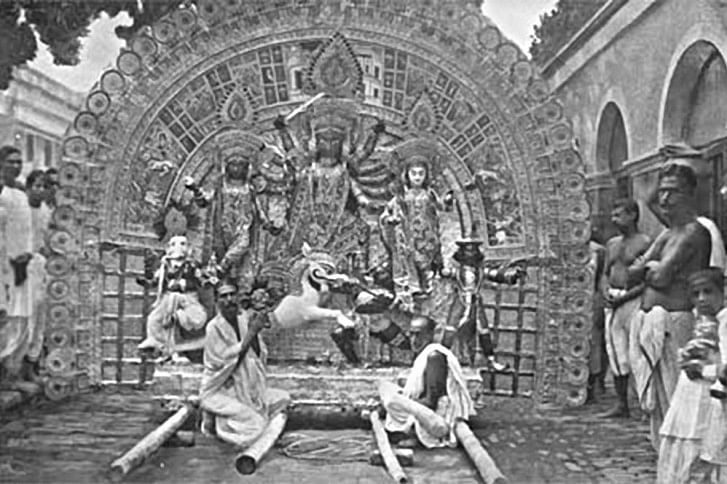 Durga Puja at Thaku bari Durga Puja at Thaku bari