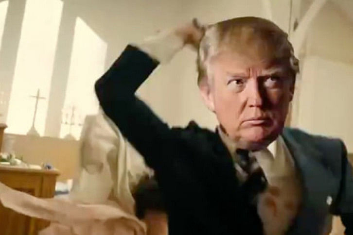 Fake Trump shooting Fake Trump shooting
