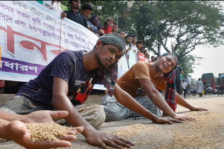 Farmers protest Farmers protest