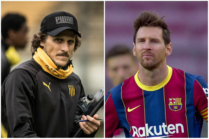 forlan and messi forlan and messi