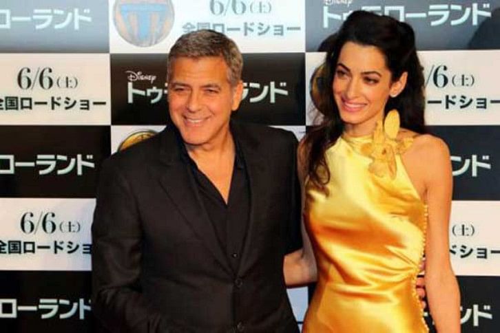 George Clooney and Amal Clooney George Clooney and Amal Clooney