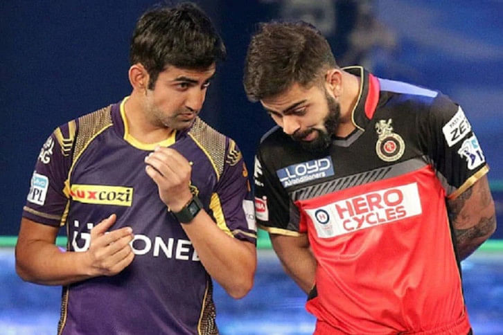 virat kohli and gautam gambhir virat kohli and gautam gambhir