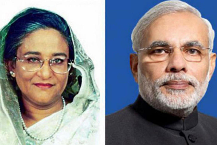 hasina and modi hasina and modi