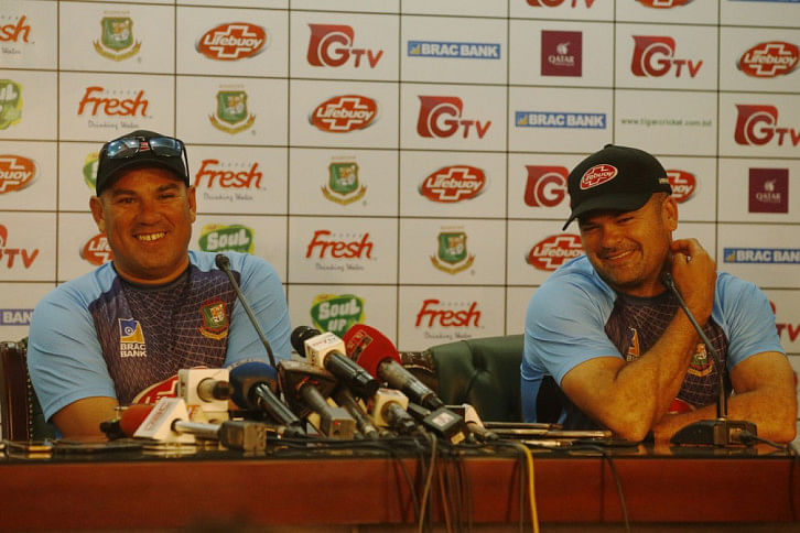 Russell Domingo & Charl Langeveldt Russell Domingo & Charl Langeveldt