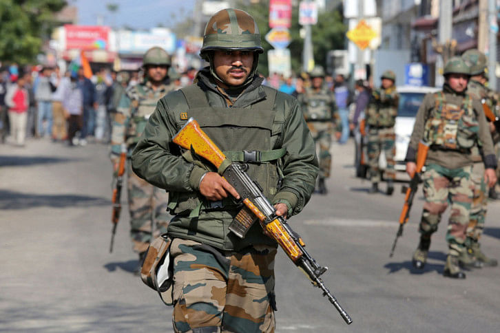 Indian soldiers Indian soldiers
