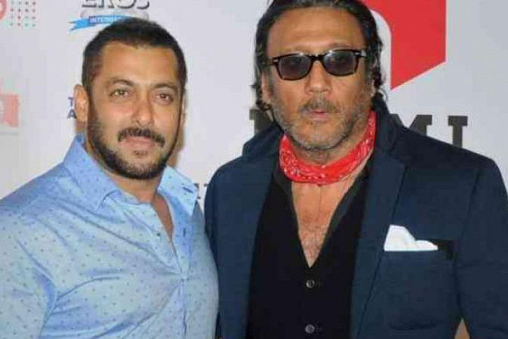 Jackie Shroff and Salman Khan Jackie Shroff and Salman Khan