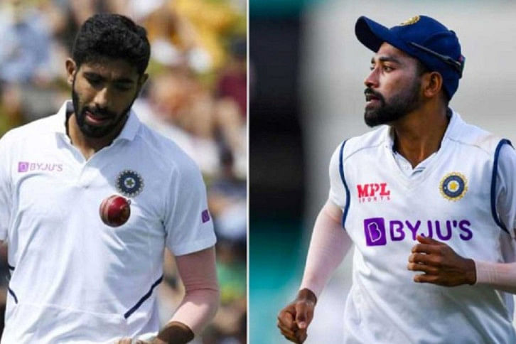 Jasprit Bumrah & Mohammad Siraj Jasprit Bumrah & Mohammad Siraj