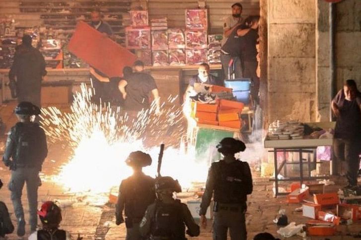 Jerusalem clash Jerusalem clash