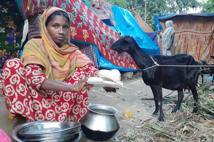 Kurigram flood victim women Kurigram flood victim women