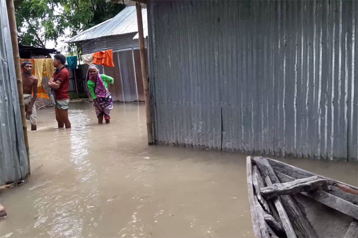 Lalmonirhat flood Lalmonirhat flood