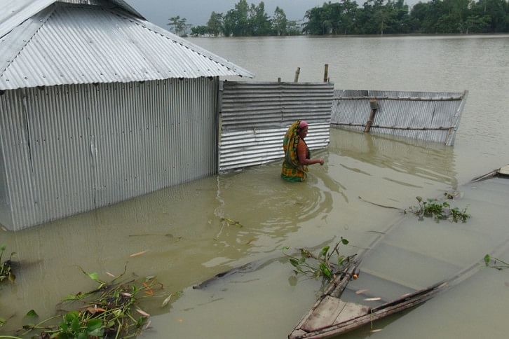 Lalmonirhat flood Lalmonirhat flood