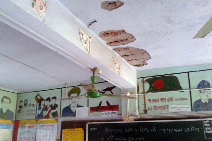 Manikganj risky school buildings