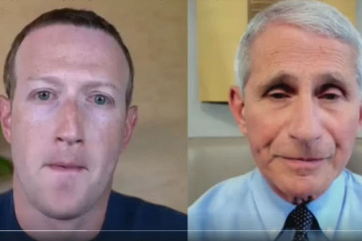 Mark and Fauci Mark and Fauci