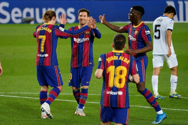 messi griezmann messi griezmann