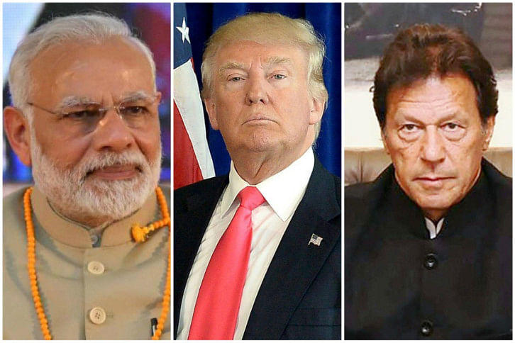 Modi Trump and Imran Modi Trump and Imran