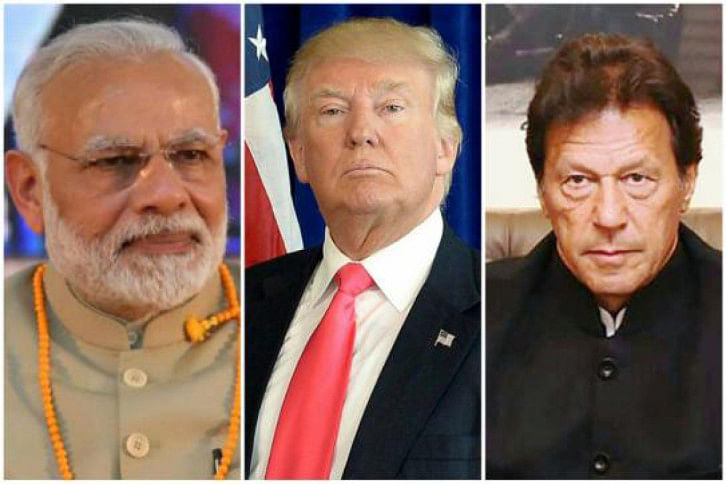 Modi Trump and Imran Modi Trump and Imran