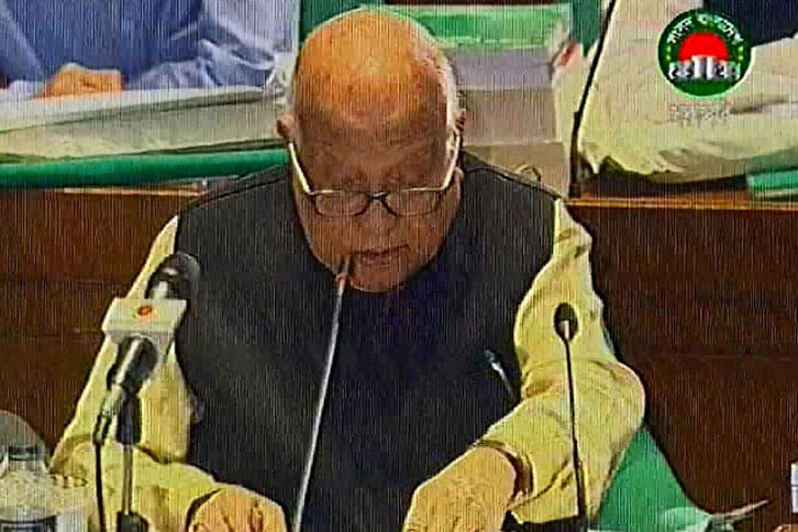 Finance minister AMA Muhith Finance minister AMA Muhith
