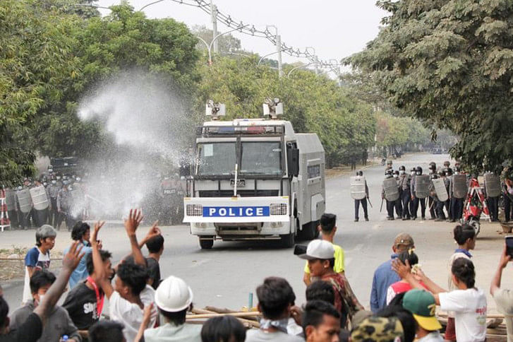 Myanmar clash Myanmar clash