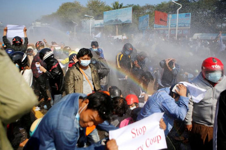 Myanmar protest Myanmar protest