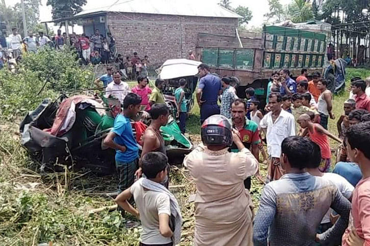 Mymensingh road crash Mymensingh road crash